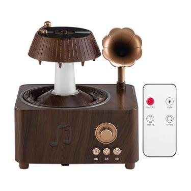 Imagem de Umidificador de gota de chuva, de perfume de 250 ml com luz LED | Difusor de aroma de gota de chuva de desligamento automático - para relaxamento em casa, escritório, quarto, sala de estar