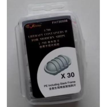 Imagem de MRY-SFW Flyhawk PE 1/700 Liferaft Containers II para navios modernos (conjunto com 30) FH730008