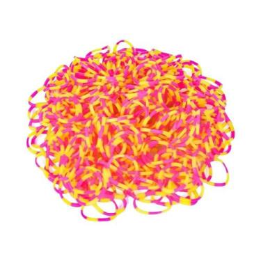 Imagem de Kit De Fazer Pulseiras DIY Para Crianças Com 600 Peças, Elásticos De T