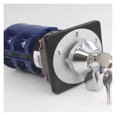 Imagem de Interruptor de mudança LW26-63/2 comutador de fonte de alimentação dupla com trava de partida eletrônica reversa