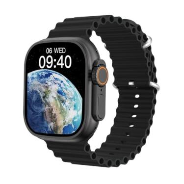 Imagem de T800 Ultra 3 MAX Smartwatch Relógio Inteligente Série IWO 10, 2.19 Polegadas, Sem Fio