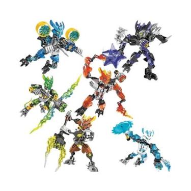 Imagem de Blocos De Construção Bionicle Para Meninos, Figuras De Ação De Anime, 