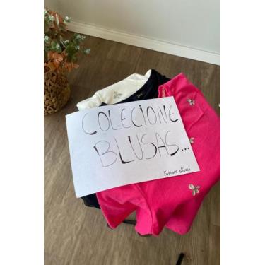 Imagem de Cropped Pedrarias Shine L amour, PP, Rosa chiclete