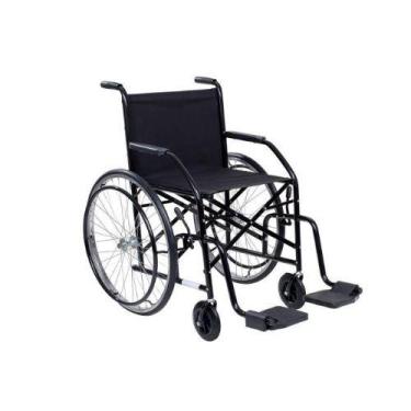 Imagem de Cadeira de Rodas Simples Pneu Maciço - CDS CADEIRAS DE RODA