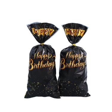 Imagem de Sacola de presente, feliz aniversário, embalagem de doces, pacote com 50