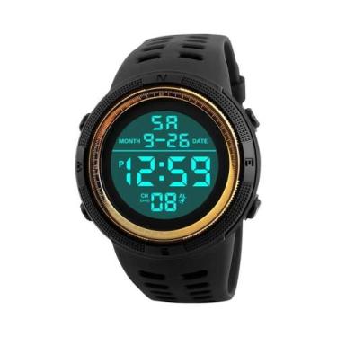 Imagem de Relógio Esportivo Digital Masculino À Prova d'Água Com Mostrador Grand
