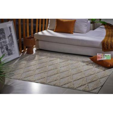 Imagem de Tapete jazz 2,00 x 2,50 sala quarto 100% antiderrapante alto e baixo r