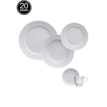 Imagem de Aparelho de Jantar 20 Peças Germer Tassel 