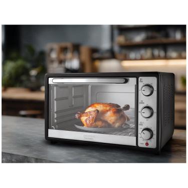 Imagem de Forno Elétrico Mondial 52l Frn52b 1800w Grand Family Ii Preto/inox 220v