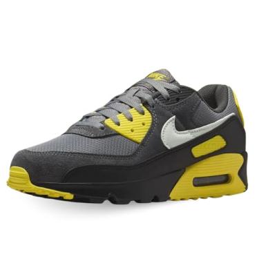 Imagem de Nike Tênis masculino Air Max 90 Code DM0029-016, cinza, Cinza, amarelo, 44
