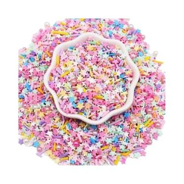 Imagem de Fatias De Argila Polimérica Colorida Mista 10g Para Slime, Artesanato 