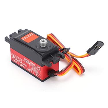 Imagem de HUIOP Servo RC de Alto Torque, Servo de Engrenagem Metal Compatível Com Carro Controle Remoto 1/10, Fácil Instalar e Remover, Início Lento, Longa Vida para Carro RC,