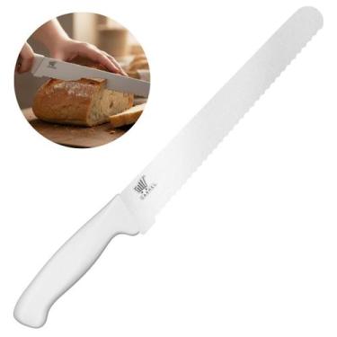 Imagem de Faca Para Pão 250mm Profissional Agilis Em Aço Carmel Cabo Em PP - Car