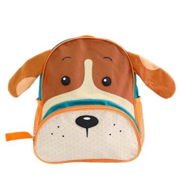 Imagem de Mochila Infantil Com Alças - Cachorro Laranja - Clio Pets