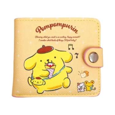 Imagem de Carteira De Moeda Em Couro PU Sanrio Hello Kitty Para Crianças, Porta 