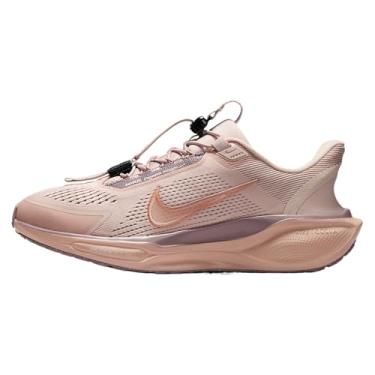 Imagem de Nike Tênis feminino Pegasus Easy on, Vermelho silte/ouro rosa metálico/cinza acinzentado/rosa partícula/preto, 40
