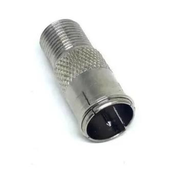 Imagem de 10 Uni. Conector Emenda F Fêmea X Engate Rápido Rg6