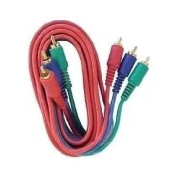 Imagem de Kit 1 Cabo V Componentes 5 Mt + 3 Hdmi 2.0 De 5 Mt+ 1 Audio