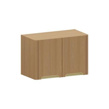 Imagem de Armário Aéreo Para Geladeira 60cm 2 Portas Lúmia Luciane Móv Freijó