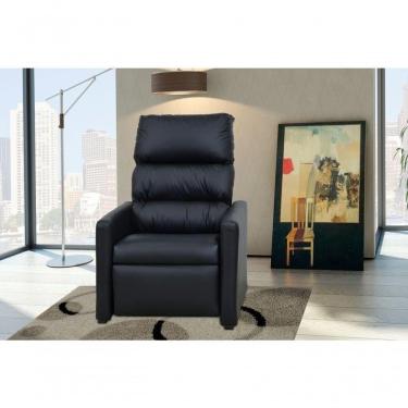 Imagem de Poltrona Do Papai Reclinável Turin - Preto Corino