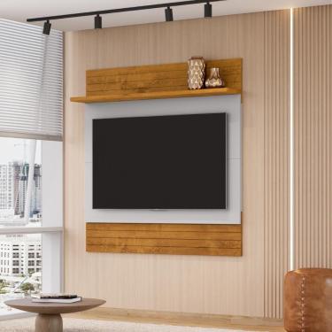 Imagem de Jogo Painel E Rack Pitanga Naturalle Off White