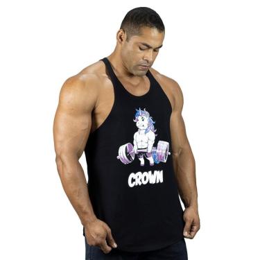 Imagem de Regata Cavada 100% algodão ideal para Academia-Masculino