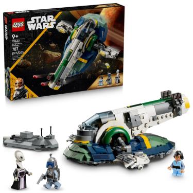 Imagem de Lego Star Wars Nave Estelar de Jango Fett 707 Peças - 75433