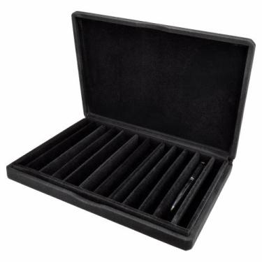 Imagem de Estojo para Organizar 12 Canetas Coleção Cetim - Rei dos Estojos, Pequ