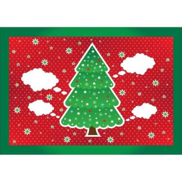 Imagem de Painel de Tecido Sublimado Árvore de Natal 01 - Fabrika de Festa, 180x