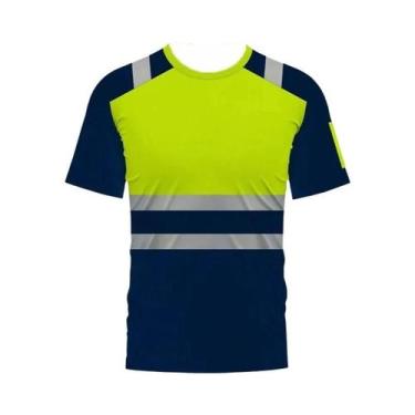 Imagem de Camiseta De Trabalho Refletiva De Alta Visibilidade, Tamanho Grande, S