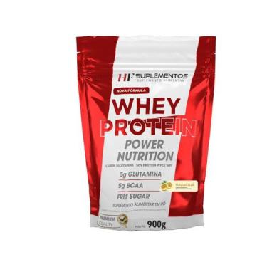 Imagem de Whey Protein Power Nutrition 900G Mousse Maracujá Hf Suple - Hf Suplem
