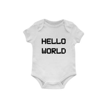 Imagem de Body Bebê Hello World - Starnerd