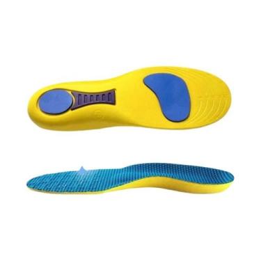 Imagem de Palmilhas Ortopédicas Com Suporte Para Arco, Antiderrapantes, Absorção