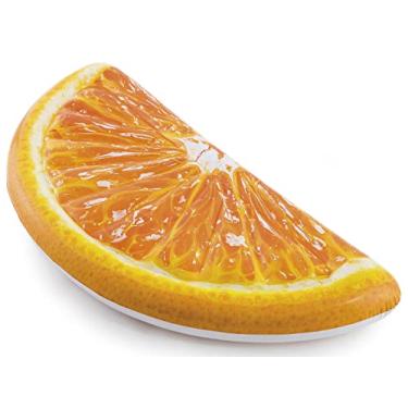 Imagem de Colchão Inflável para Piscina Laranja Fatia, Intex, Multicor