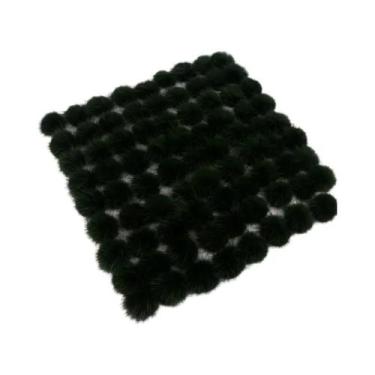 Imagem de Bolas De Pompom De Pele De Mink 25mm 30mm 40mm Para Costurar Em Chavei