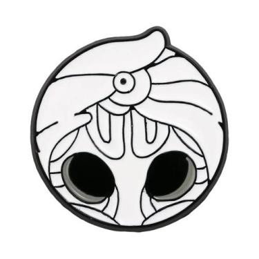 Imagem de Broche De Metal Esmaltado Anime Hollow Knight Bone Nail Brooch Pure Na