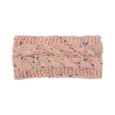 Imagem de Faixa De Cabeça Feminina Quente De Inverno Antiderrapante Com Forro De