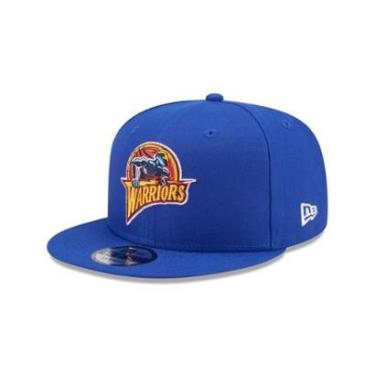 Imagem de BONE NEW ERA 9FIFTY GOLDEN STATE WARRIORS NBA HARDWOOD AZUL-Masculino