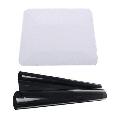 Imagem de Kit Aplicação Insulfilm Profissional Espátula Teflon e Insulfilm Grafi