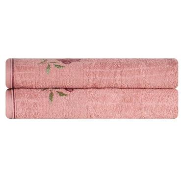 Imagem de Jogo de Toalha de Banho Encanto 100% Algodao Karsten Kit 2 Peças