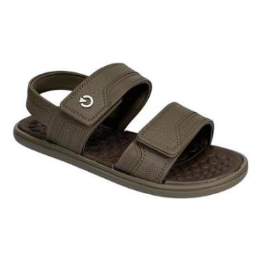Imagem de Sandália Cartago Veneto I Masculina 12481 Marrom-Masculino