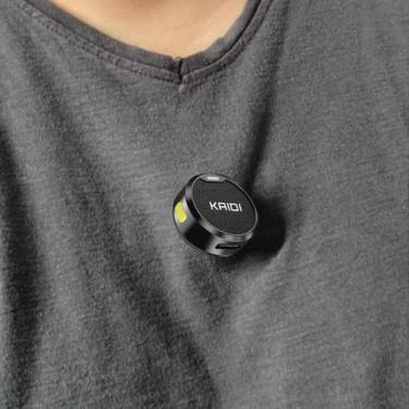 Imagem de Microfone De Lapela Duplo Profissional Bluetooth Magnético KAIDI Micro