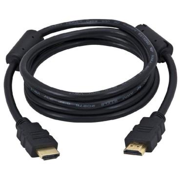 Imagem de Cabo Hdmi V.2.0 3d 4k Ultra Hd 6mm Preto - 1.8 Mts