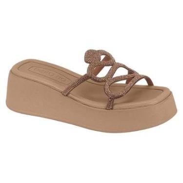 Imagem de Tamanco Anabela Beira Rio Nude Feminino BEIRA RIO-Feminino