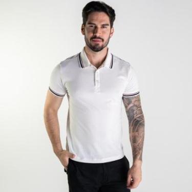 Imagem de Camisa Polo Forum Friso Off Masculina-Masculino