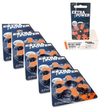 Imagem de Pilha Para Aparelho Auditivo 13 - ExtraPower 60 Unidades - Extra Power