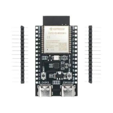 Imagem de Placa De Desenvolvimento WiFi6 Bluetooth Zigbee ESP32-C6 Para Projetos