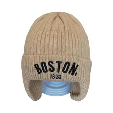 Imagem de Gorro De Tricô Quente De Inverno Para Meninas E Meninos, Boné Vintage 