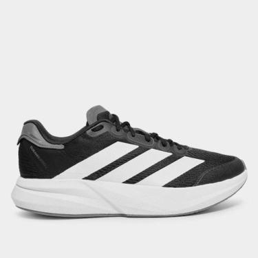 Imagem de Tênis Adidas Duramo Speed 2 Masculino, Preto, Branco, 39