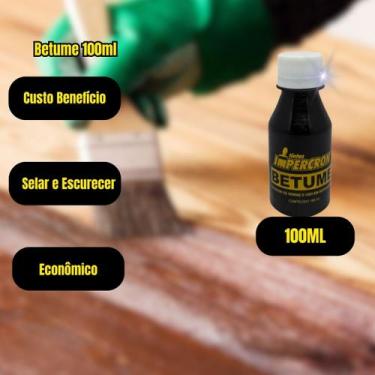 Imagem de Betume Líquido Tingidor para Madeira Verniz 100ml - SILAQUA
